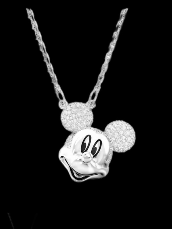 Swarovski Jewelry - Authentic Swarovski Disney 100th Anniversary Mickey Mouse Necklace - NWT